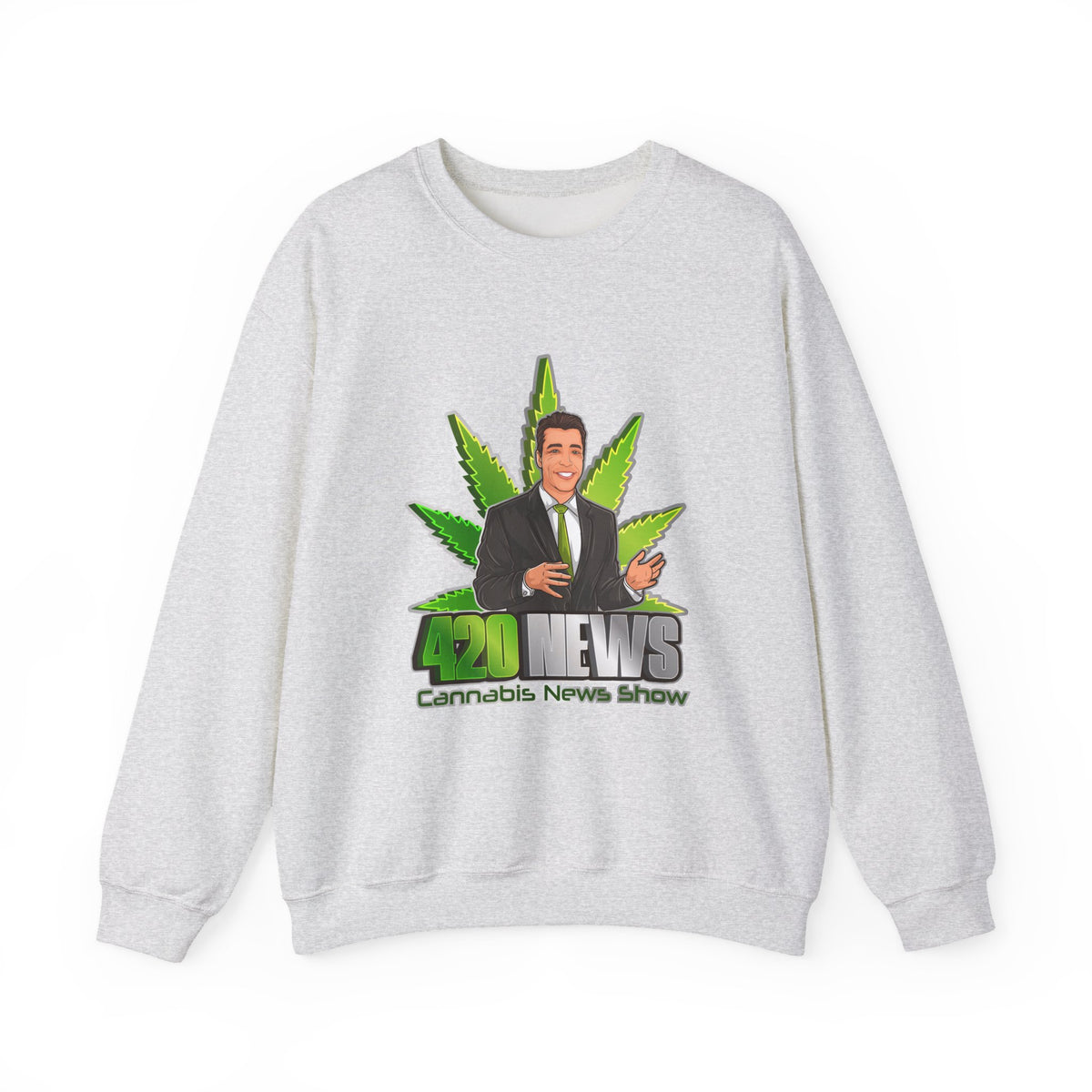 Unisex Heavy Blend™ 420 News Crewneck Sweatshirt