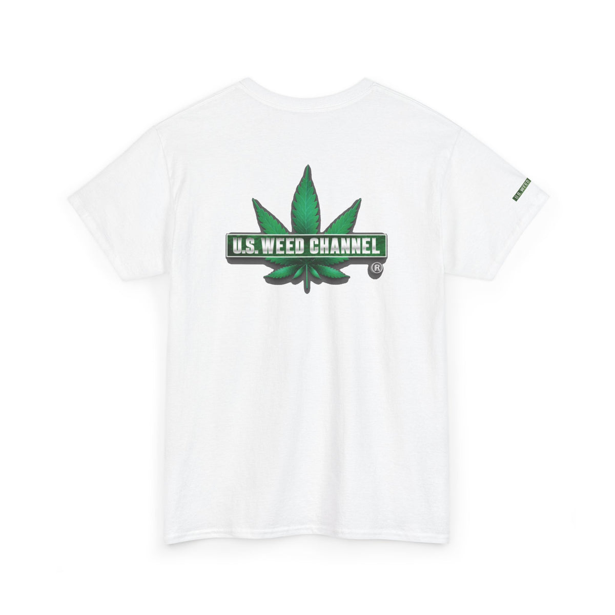 U.S. WEED CHANNEL 'Basics' T-Shirt – USWC Logo Tee