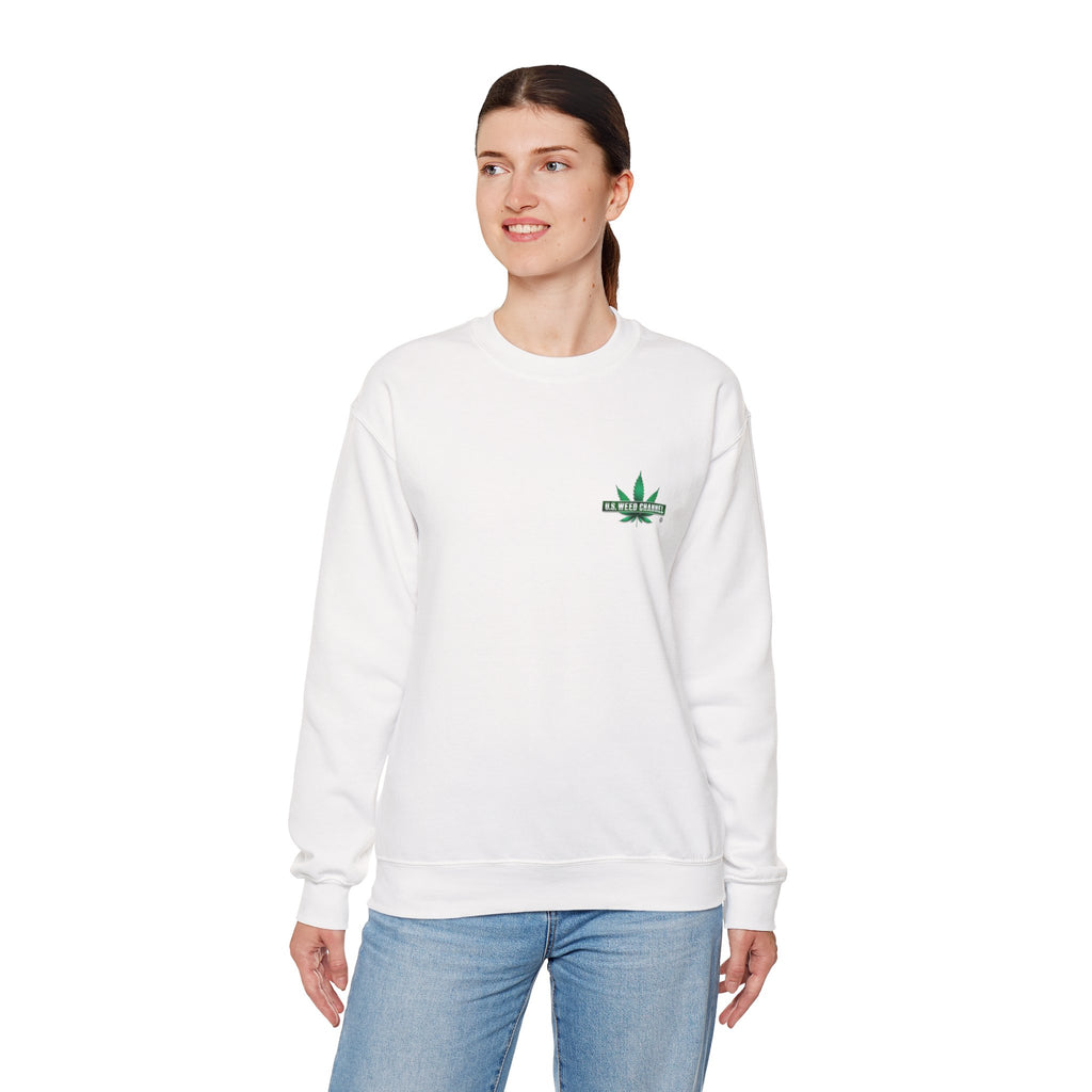 U.S. WEED CHANNEL Basics - Crewneck Everyone Sweatshirt
