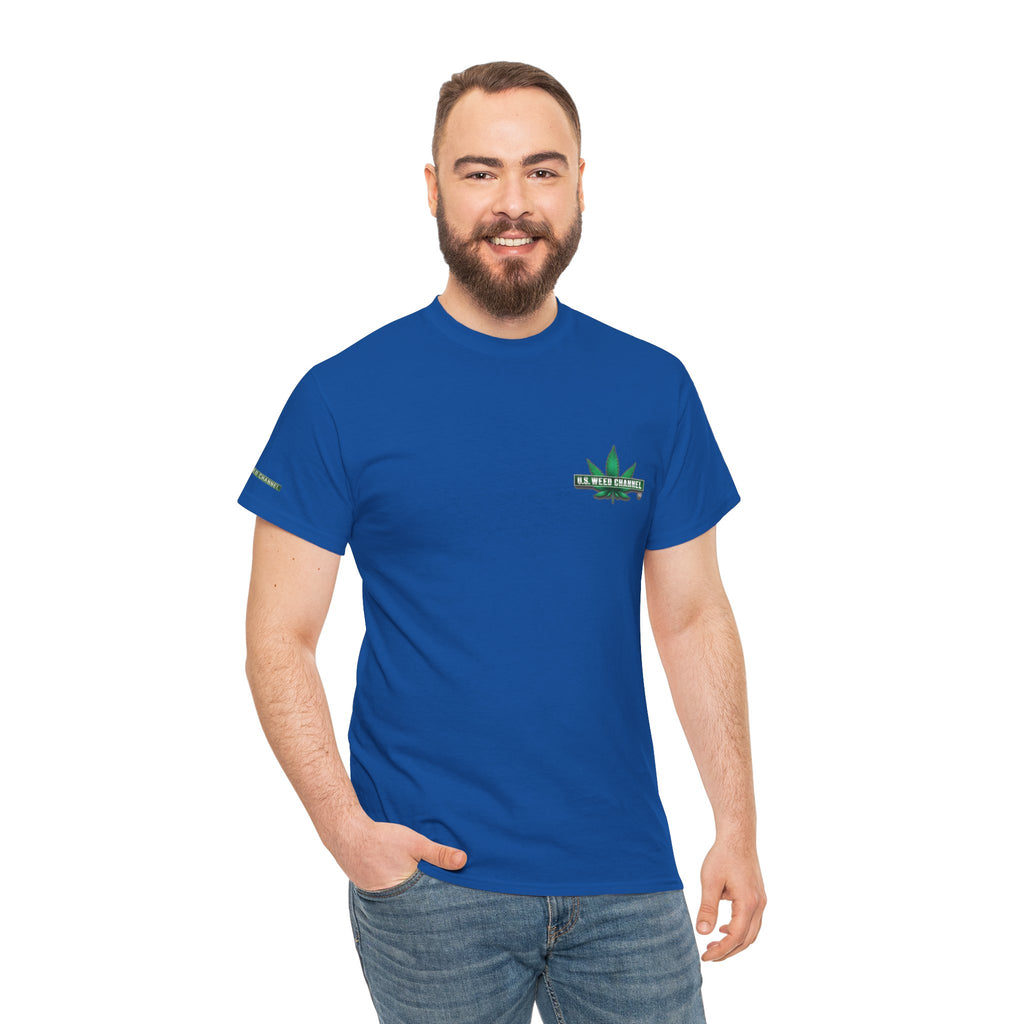 U.S. WEED CHANNEL 'Basics' T-Shirt – USWC Logo Tee