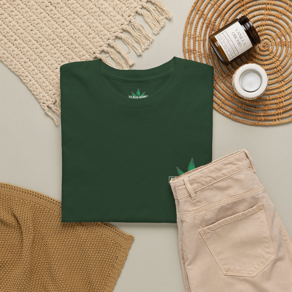 U.S. WEED CHANNEL 'Basics' T-Shirt – USWC Logo Tee