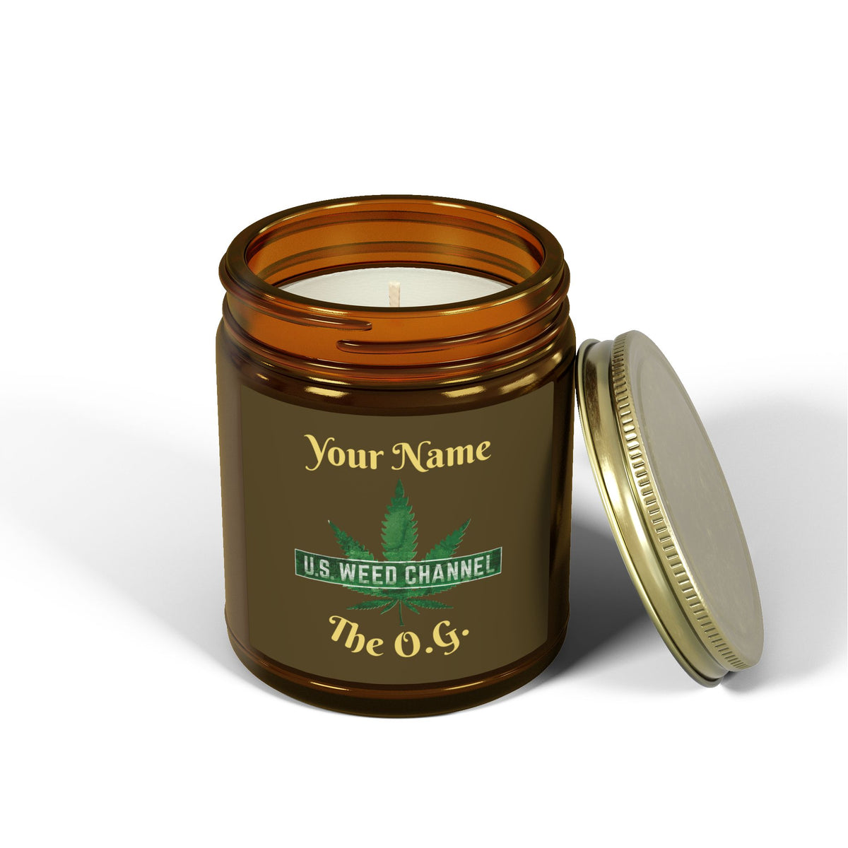 PERSONALIZED! The O.G. - Safety-Meeting Deluxe Scented Candles