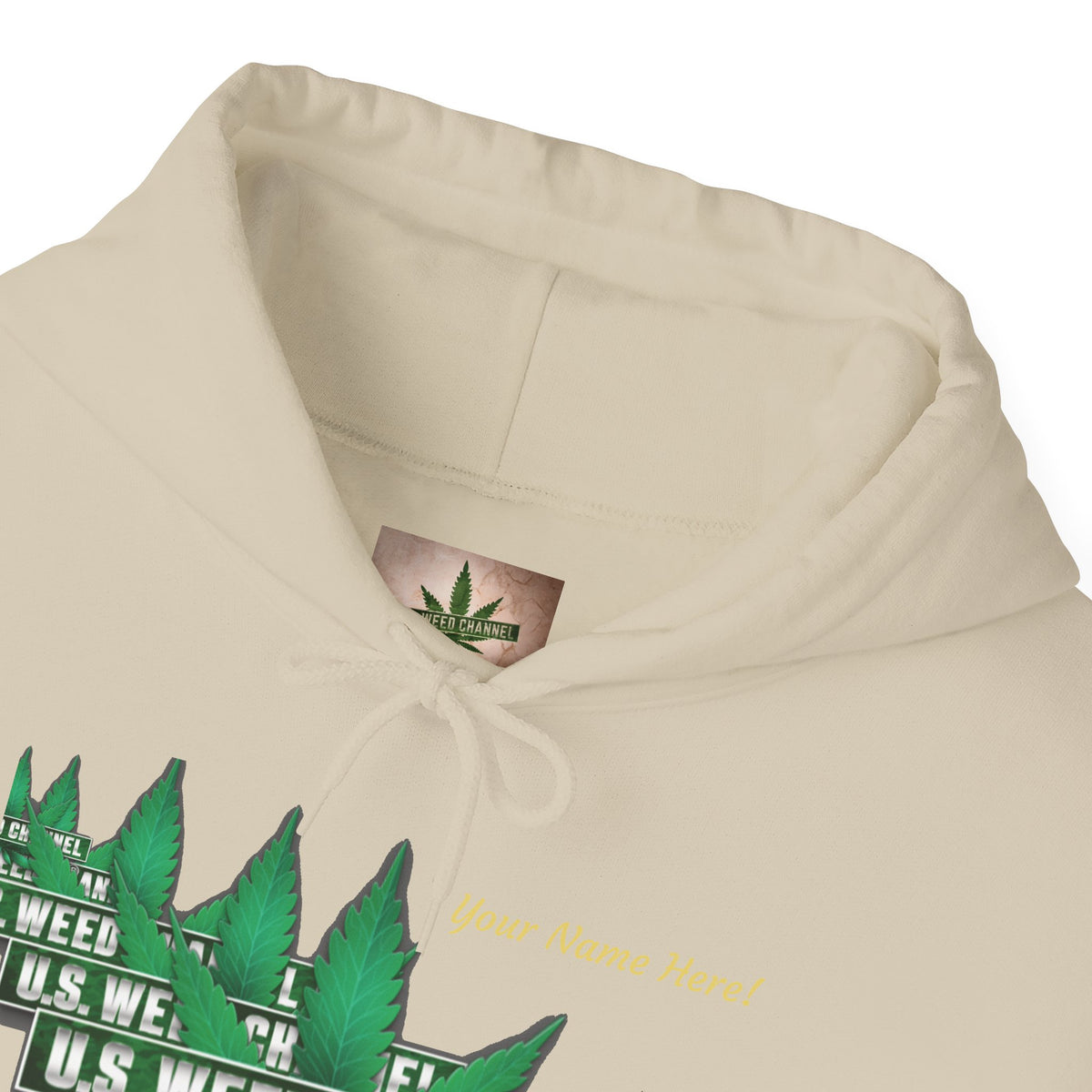 U.S. Weed Channel Hoodie — Repeater Logo Pullover