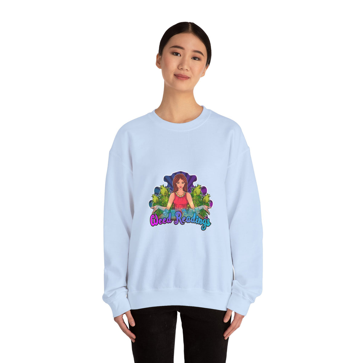 Unisex Heavy Blend™ Weed Readings Crewneck Sweatshirt