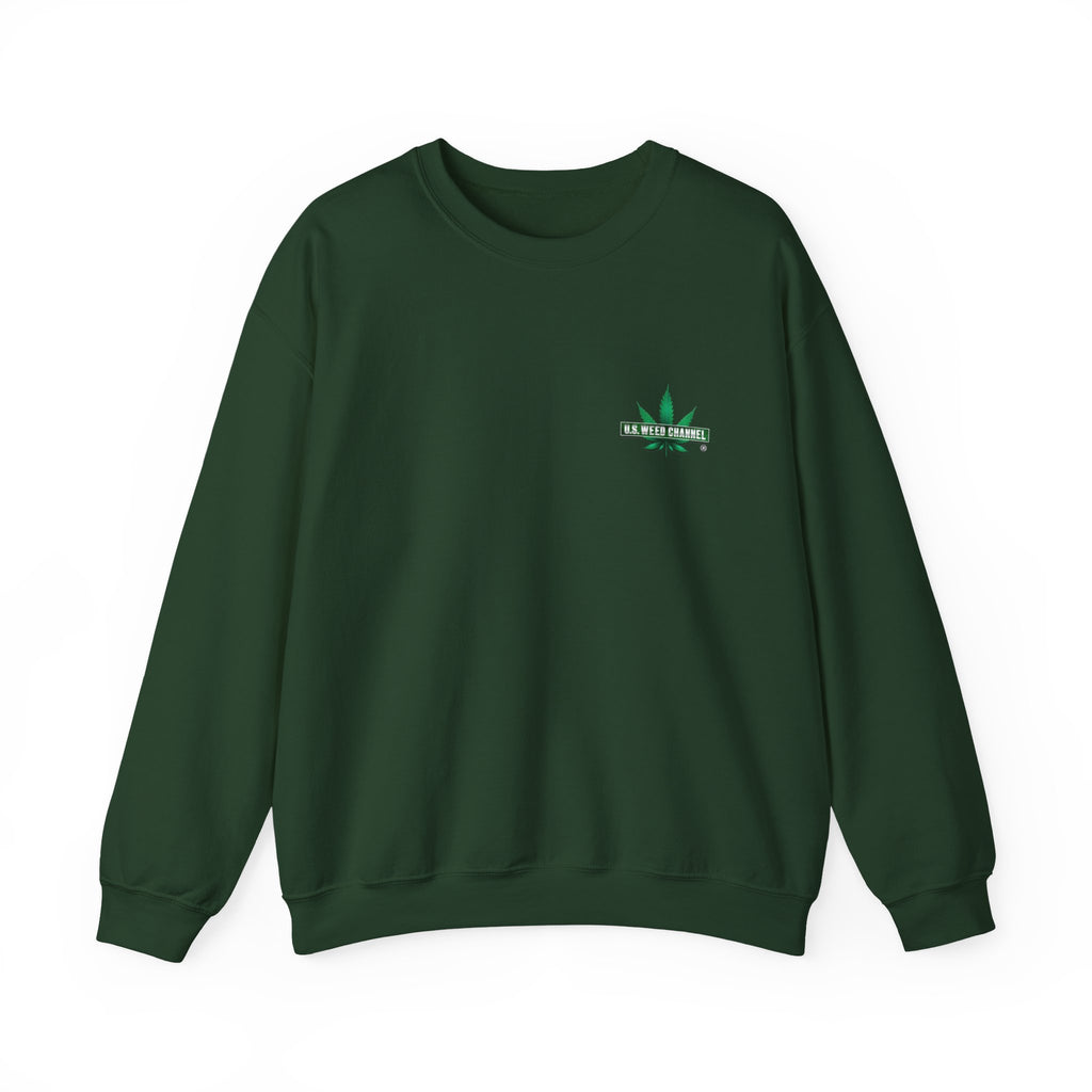 U.S. WEED CHANNEL Basics - Crewneck Everyone Sweatshirt