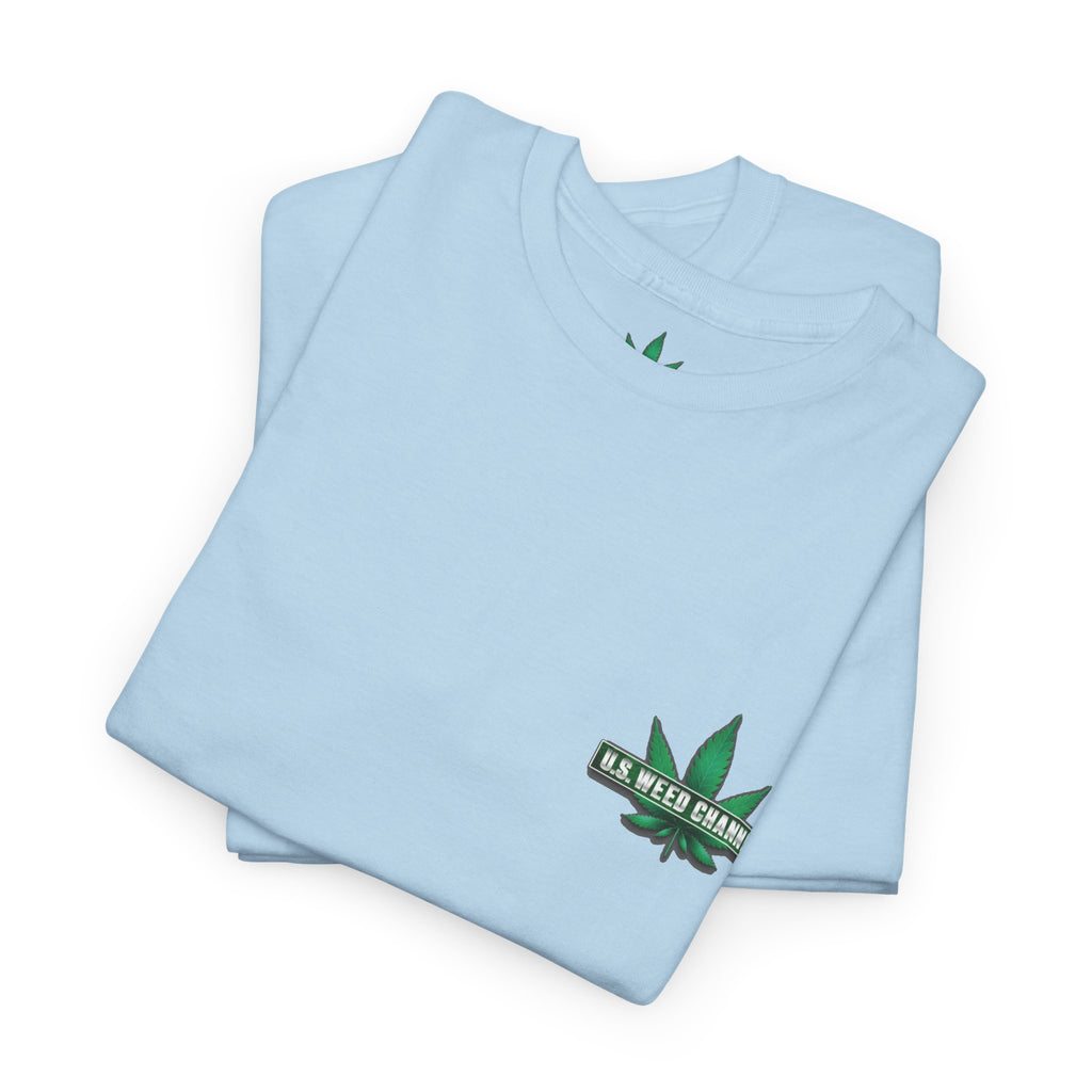 U.S. WEED CHANNEL 'Basics' T-Shirt – USWC Logo Tee