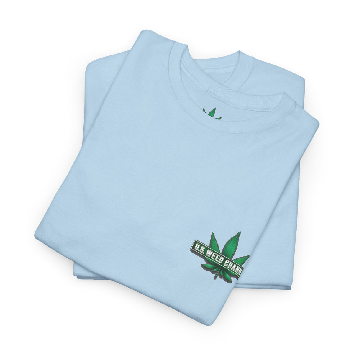U.S. WEED CHANNEL 'Basics' T-Shirt – USWC Logo Tee