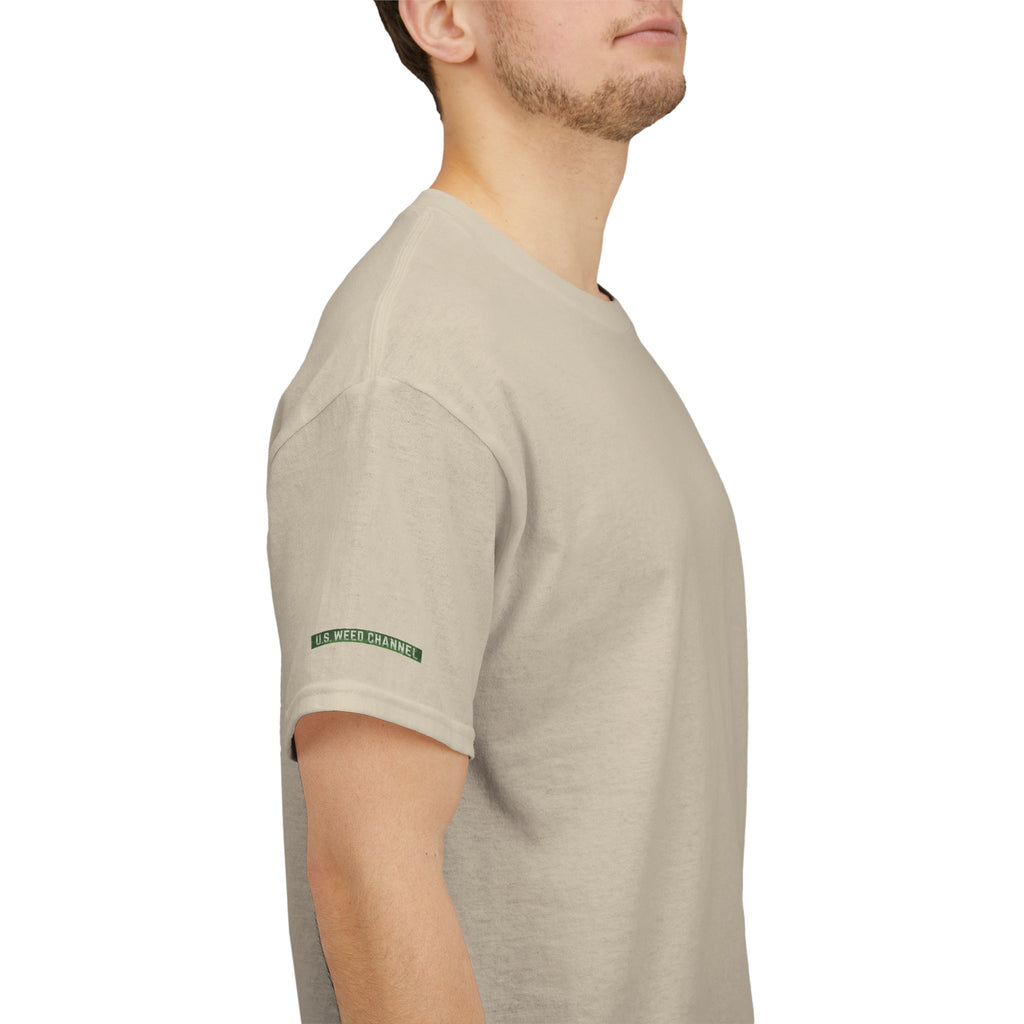 U.S. WEED CHANNEL 'Basics' T-Shirt – USWC Logo Tee