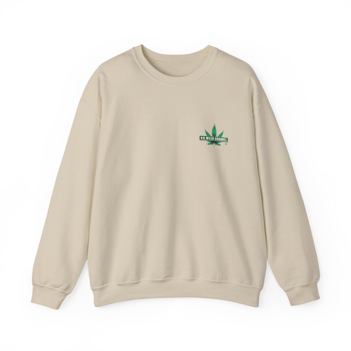 U.S. WEED CHANNEL Basics - Crewneck Everyone Sweatshirt
