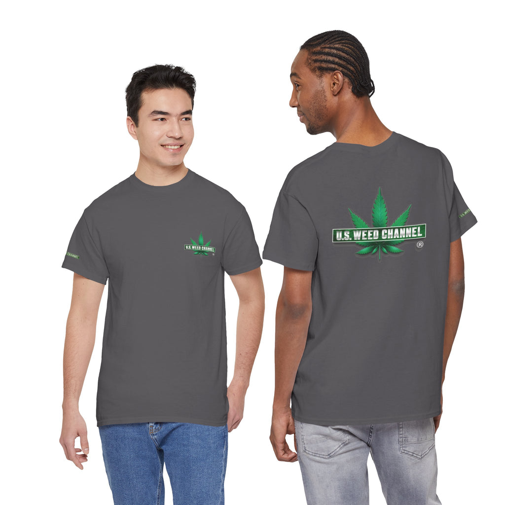U.S. WEED CHANNEL 'Basics' T-Shirt – USWC Logo Tee